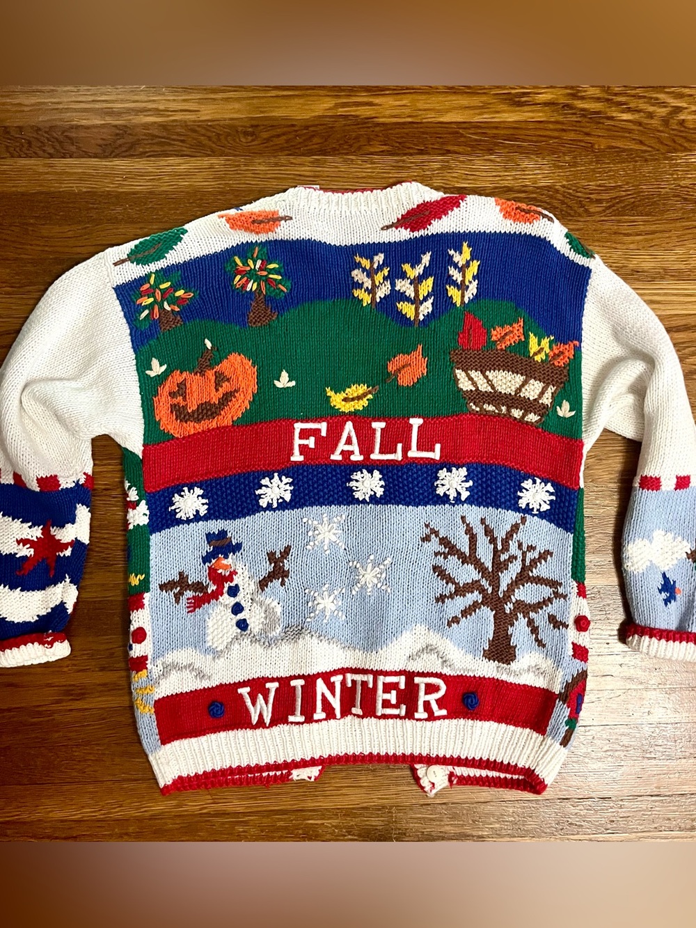 Bellepointe S cottage grandma sweater All Seasons teacher 90s kitsch cardigan